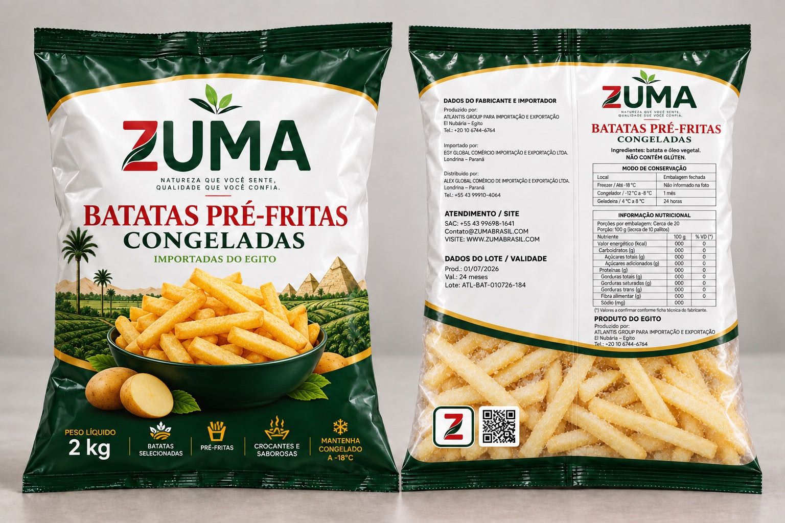Batata pré-frita · ZUMA