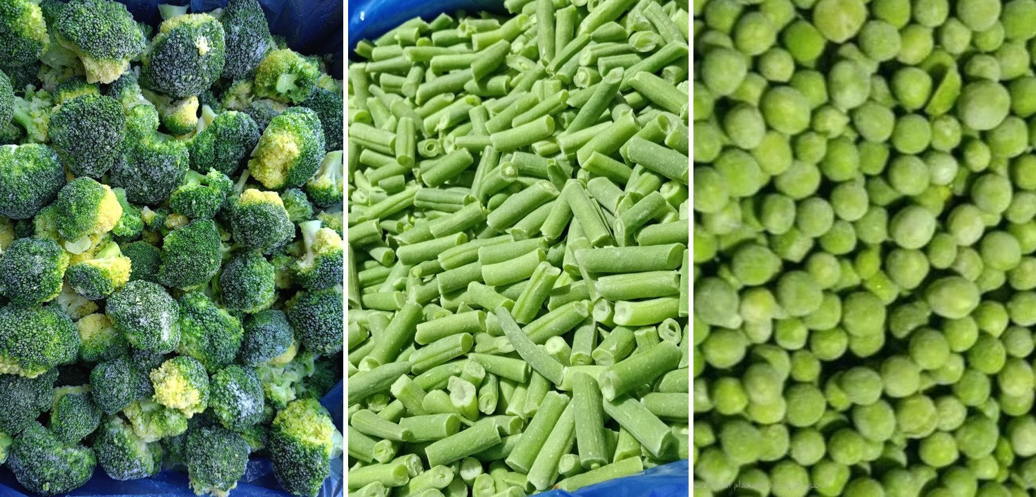 Vegetais congelados